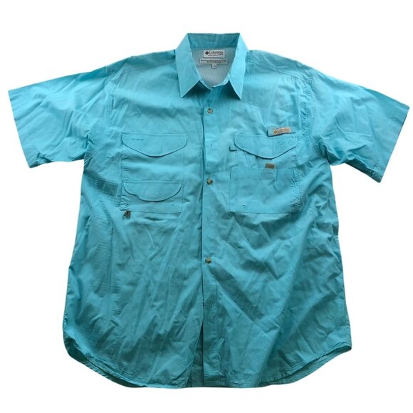 Columbia Men PFG Fishing Shirt Size XL Outdoors Hunting Camping Gorpcore - Picture 1 of 14